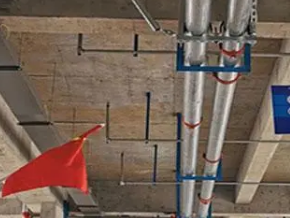 邛崃管廊支架的安装方法